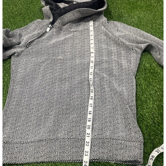 Maison Scotch Casual Funnel Neck Double Hood Hoodie Pullover Sweater Size Medium - Picture 6 of 12